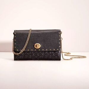 Coach Marlow Studded Leather Crossbody